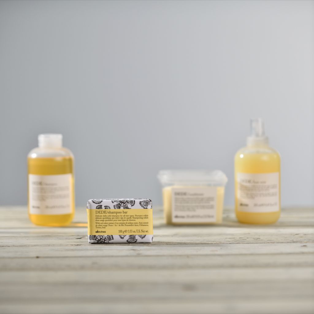 Davines DEDE Shampoo Bar: Delicate Daily Solid Shampoo for All Hair Types