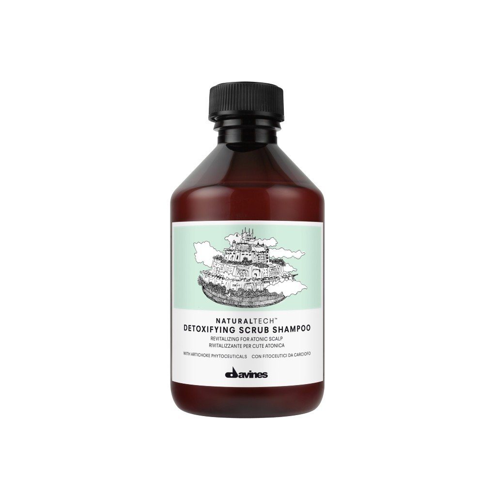 Davines Detoxifying Shampoo: Revitalizing For Atonic Scalp 250ml