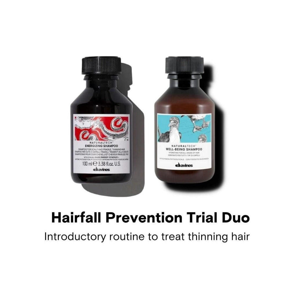 Davines Energizing Anti-Hairfall Starter Duo - Introductory routine to treat thinning hair