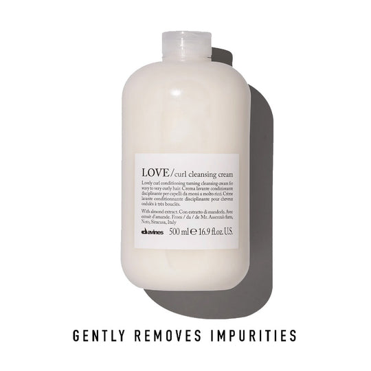 Davines LOVE Curl Cleansing Cream 500ml: For Wavy to Very Curly Hair