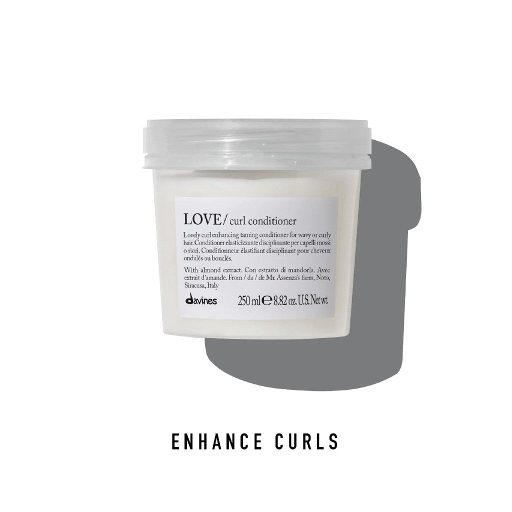 Davines LOVE Curl Conditioner 250ml: Curl Enhancing Conditioner for Wavy or Curly Hair