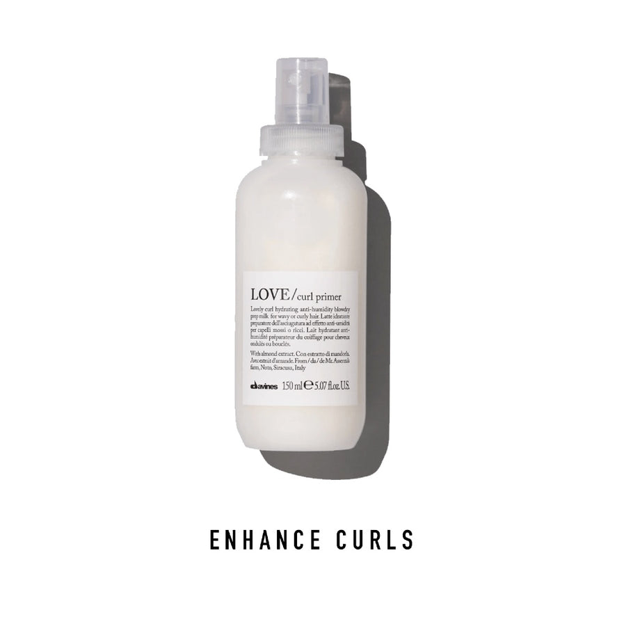 HairMNL Davines LOVE Curl Primer 150ml: Blow-Dry Primer for Curly or Wavy Hair