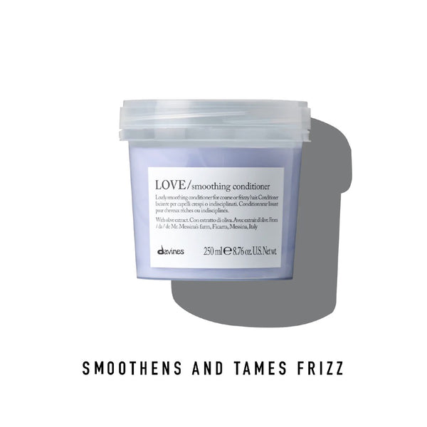 Davines LOVE Smooth Conditioner: Lovely Smoothing Conditioner for Coarse or Frizzy Hair