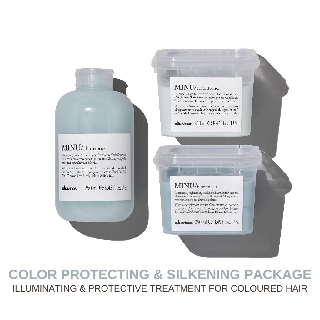 HairMNL Davines MINU Ultimate Color Protection Package