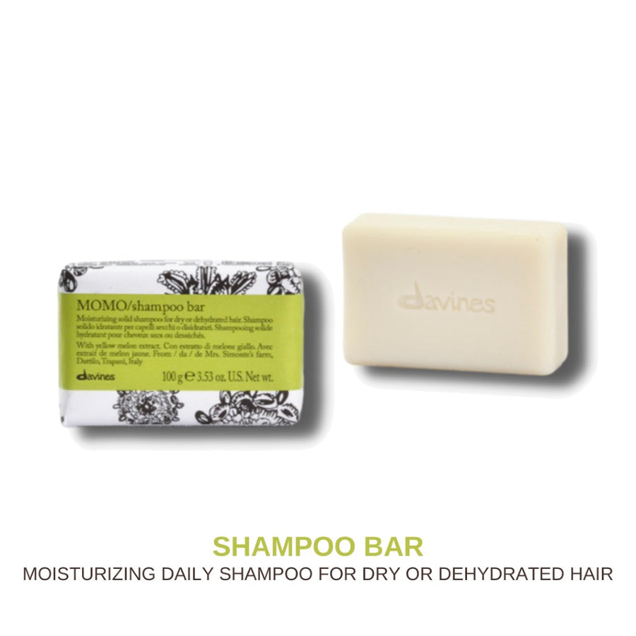 HairMNL Davines MOMO Shampoo Bar: Moisturizing Solid Shampoo for Dry or Dehydrated Hair