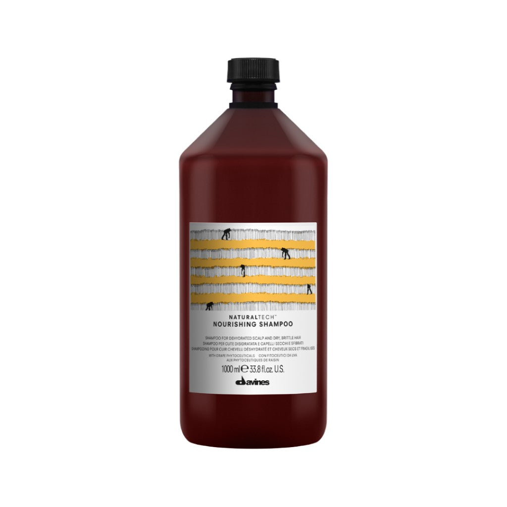 Davines Nourishing Shampoo: For Dehydrated Scalp and Dry, Brittle Hair 1000ml