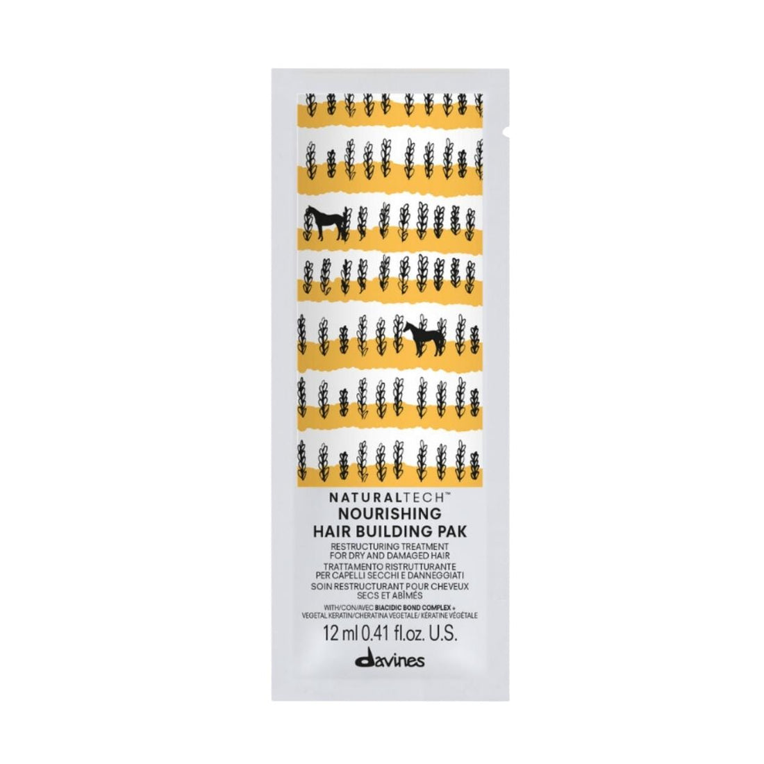 Davines Nourishing Hair Building Pak 12ml - Reward Promo Tracking HairMNL Rewards 
