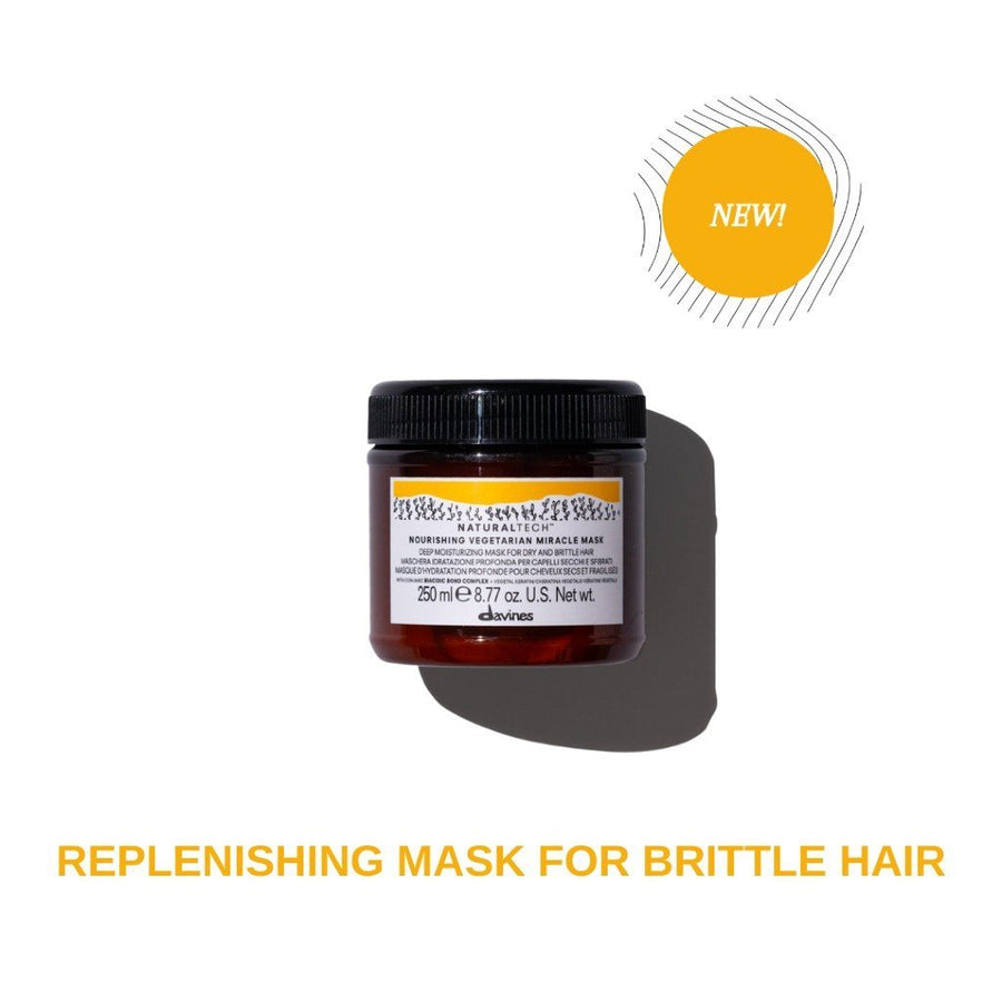 HairMNL Davines Nourishing Vegetarian Miracle Mask: Deep Moisturizing for Dry, Brittle Hair 250ml