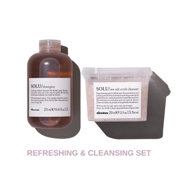 HairMNL Davines SOLU Refreshing and Cleansing Set