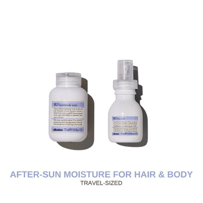Davines SU Travel-Size Multi-Benefit Shampoo & Hair Milk Duo