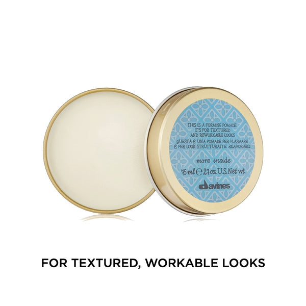 Davines This is a Forming Pomade: For Textured, Reworkable Looks
