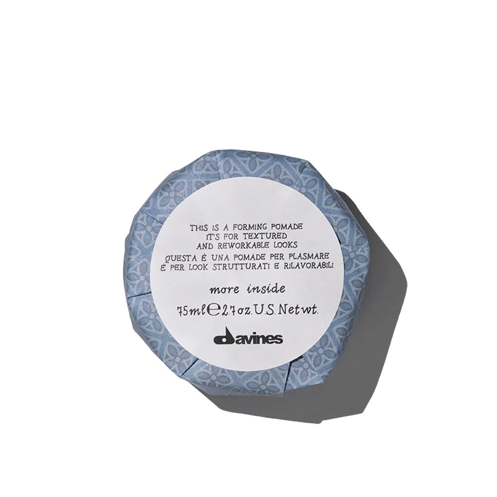Davines This is a Forming Pomade: For Textured, Reworkable Looks Packaging