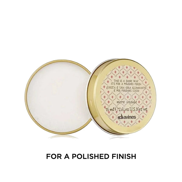 Davines This is a Shine Wax: For a Polished Finish