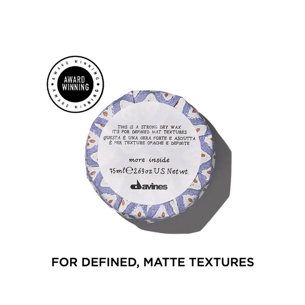 Davines This is a Strong Dry Wax: For Defined Matte Textures