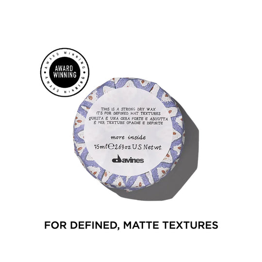 Davines This is a Strong Dry Wax: For Defined Matte Textures 75ml