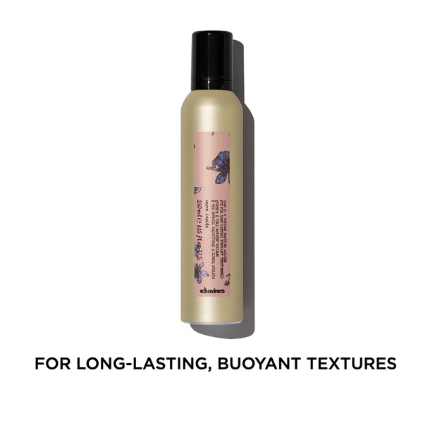 Davines This is a Volume Boosting Mousse: For Long Lasting, Buoyant Textures