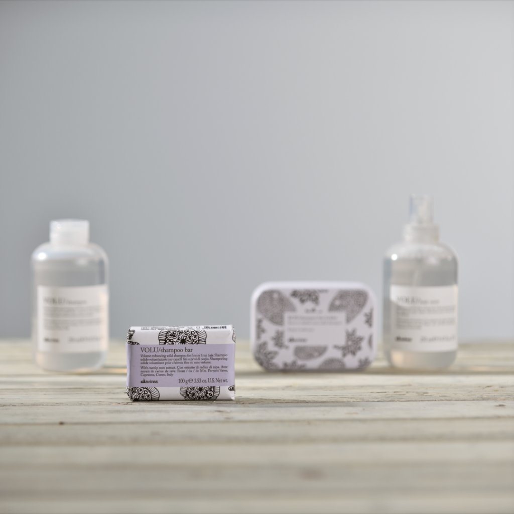 HairMNL Davines VOLU Shampoo Bar: Volume Enhancing Solid Shampoo for Fine or Limp Hair