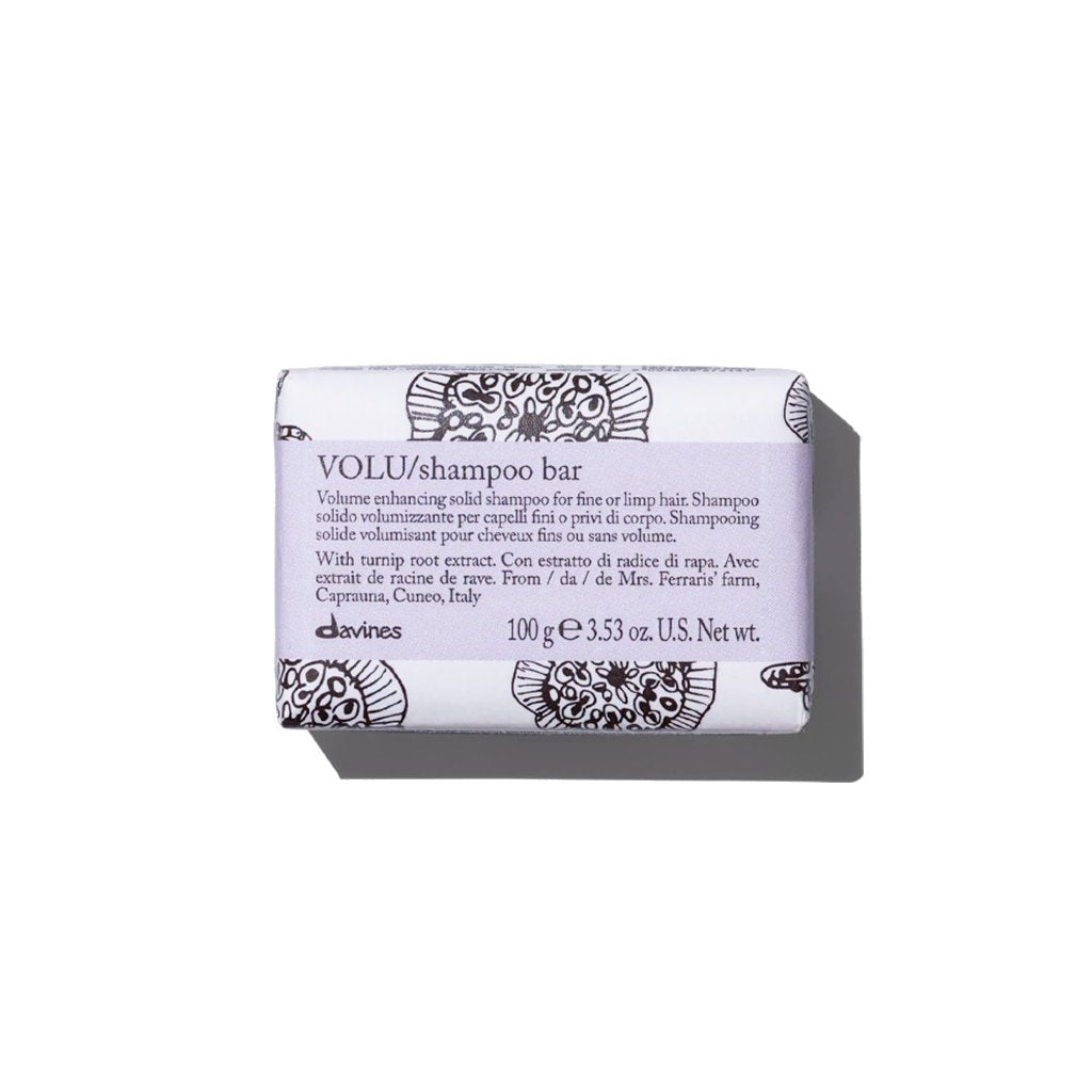 HairMNL Davines VOLU Shampoo Bar: Volume Enhancing Solid Shampoo for Fine or Limp Hair