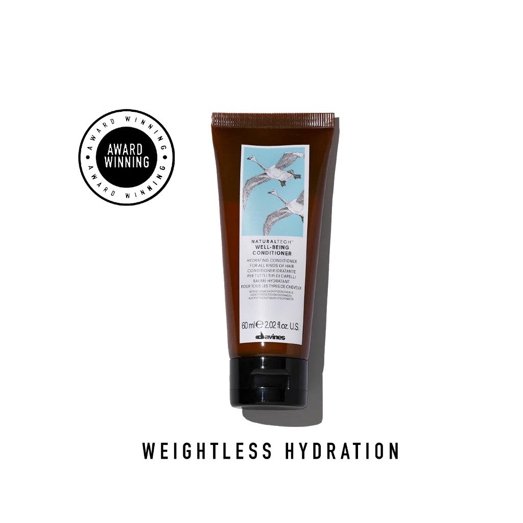 Davines Well-Being Conditioner: For All Kinds of Hair 60ml Weightless Hydration