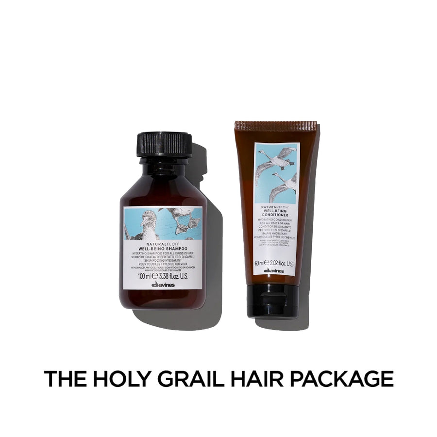 Davines Well-Being Holy Grail Package Shampoo 100ml + Conditioner 60ml - HairMNL