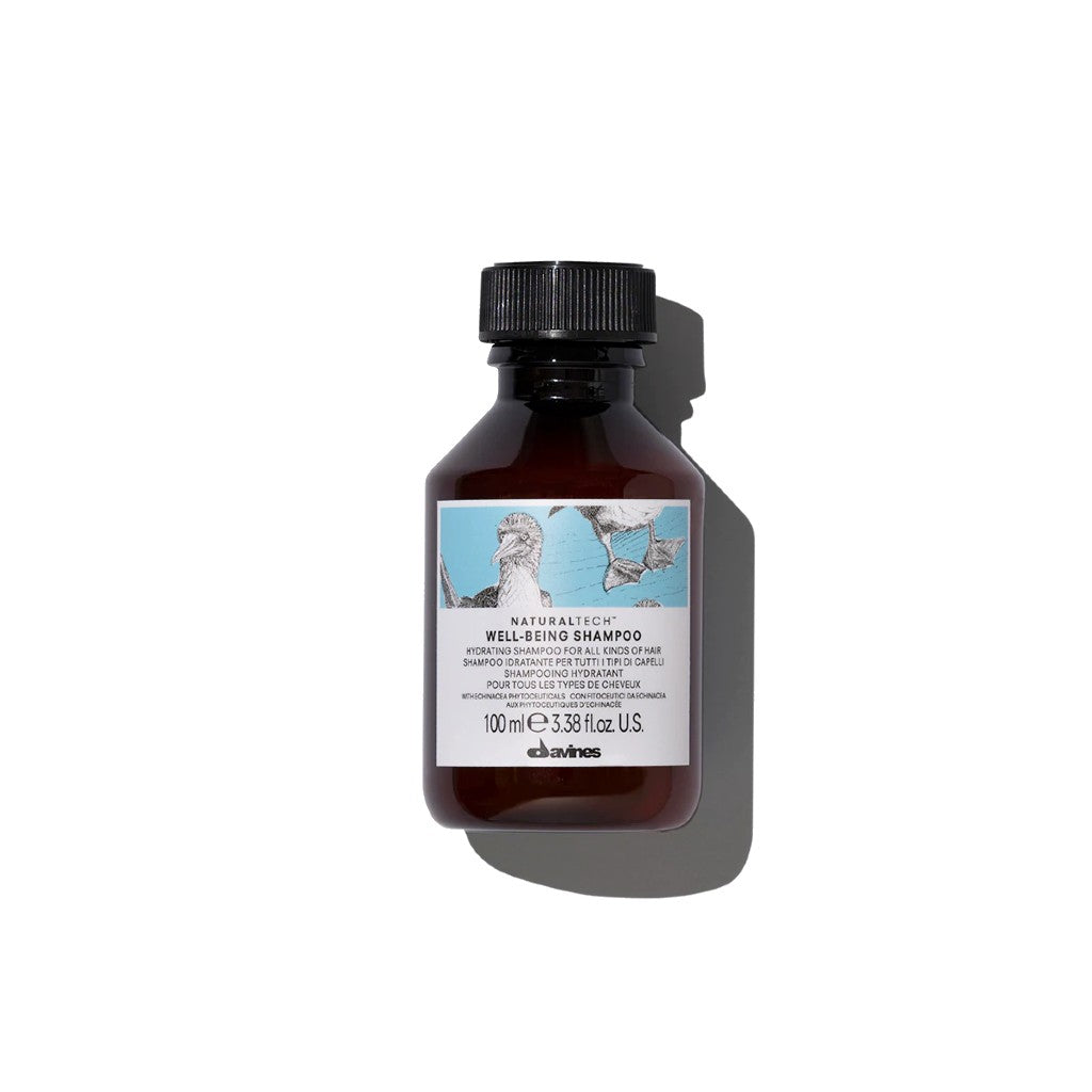 Naturaltech Davines Well-Being Shampoo: Hydrating Shampoo For All Kinds of Hair 100ml