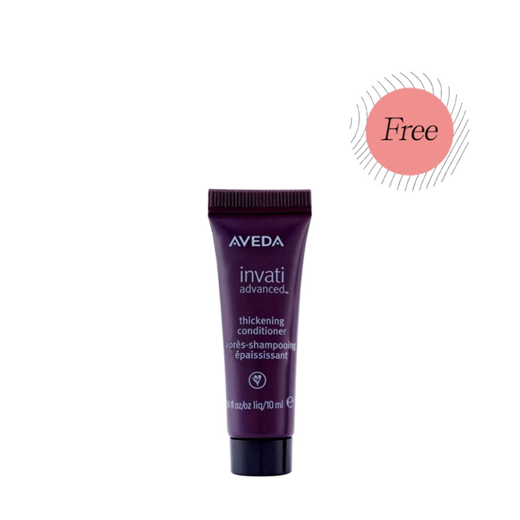 Free AVEDA Invati Advanced™ Thickening Conditioner 10ml Promo Tracking Promo 