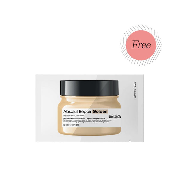 FREE L'Oréal Pro Serie Expert Absolut Repair Gold Masque 15ml