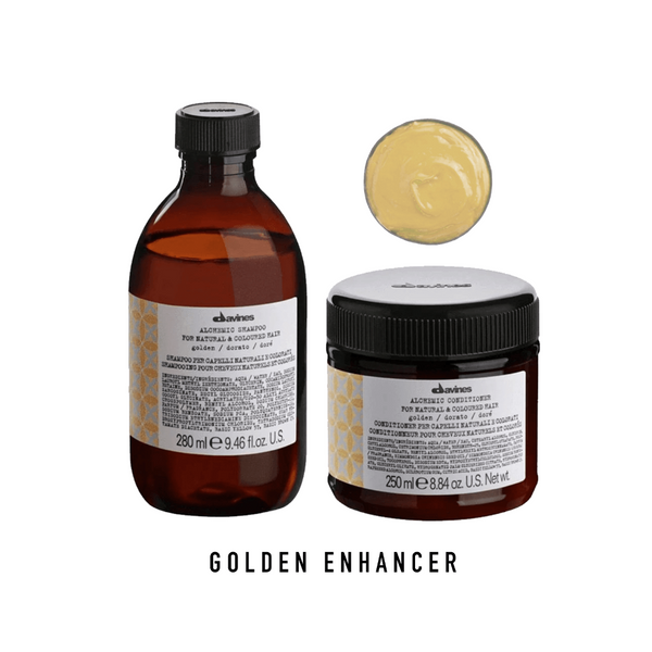 Davines Alchemic Golden Shampoo & Conditioner