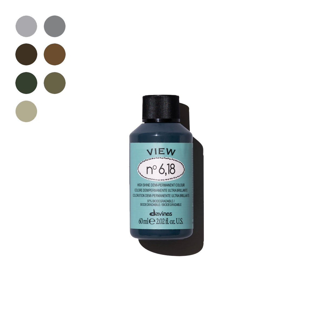 Customer Backbar - Dav Davines View Demi Permanent Hair Color 500ml - Backbar