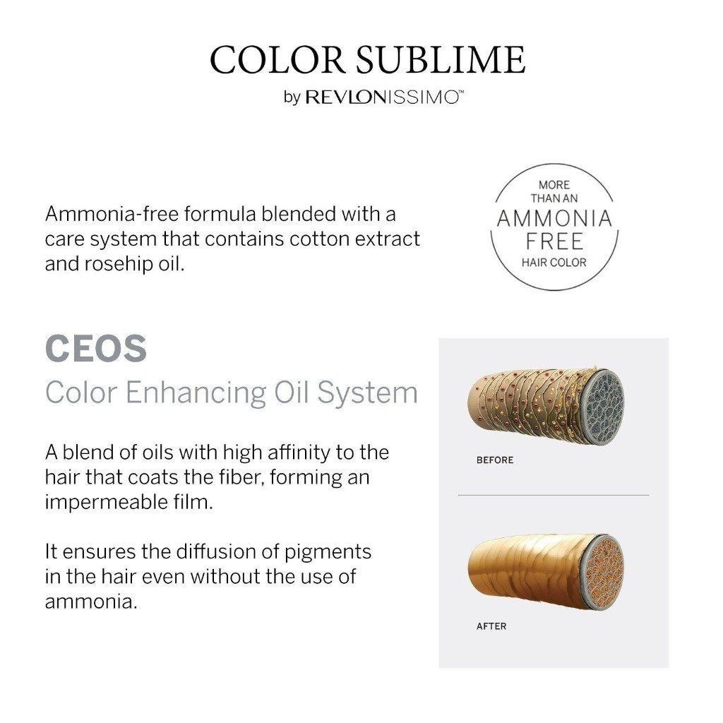 HairMNL Revlon Professional Color Sublime Ammonia Free Hair Color Tube - For Covering Greys