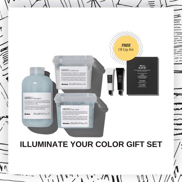 Davines MINU Illuminate Your Color Gift Set