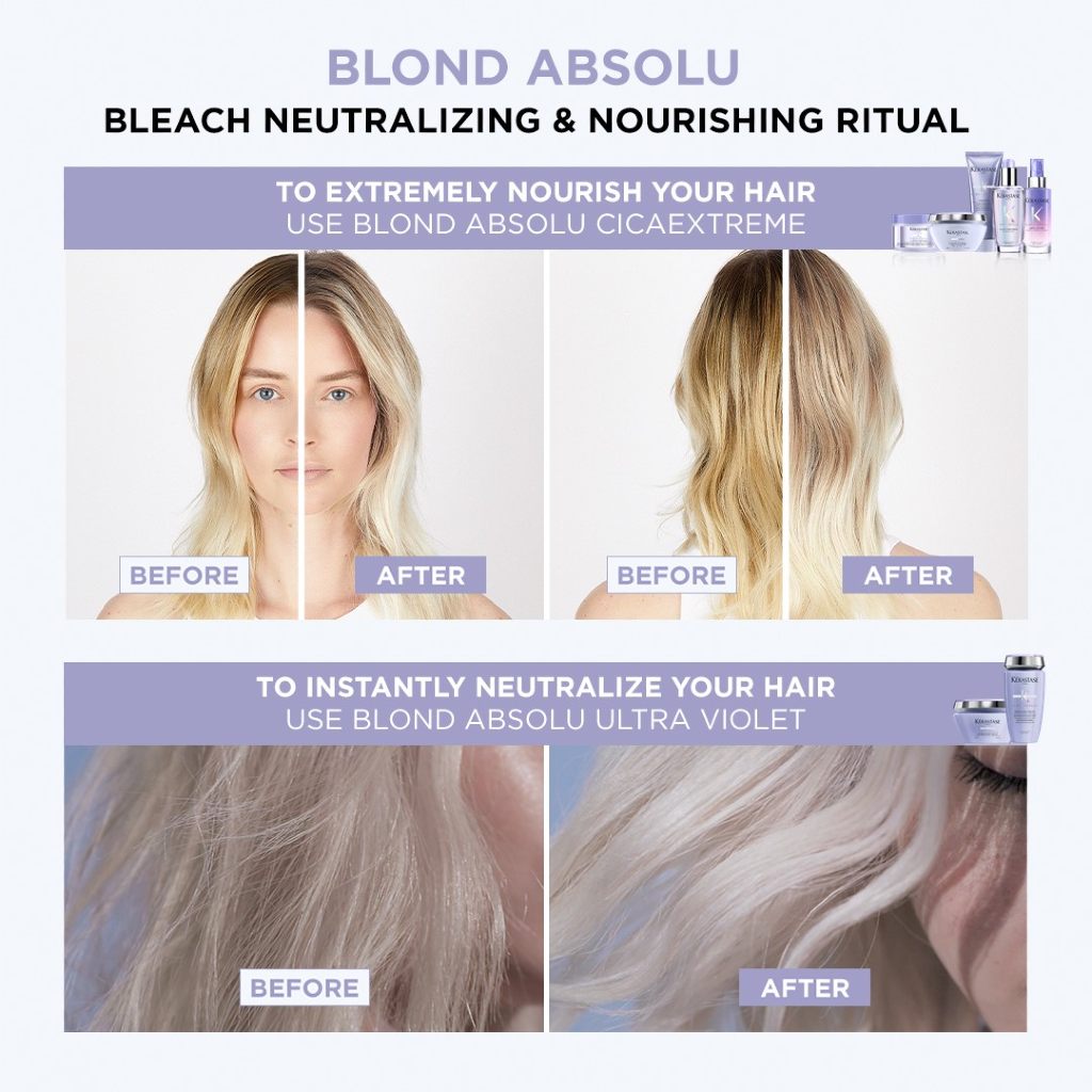Kérastase Blond Absolu Bleach Neutralizing and Nourishing Ritual