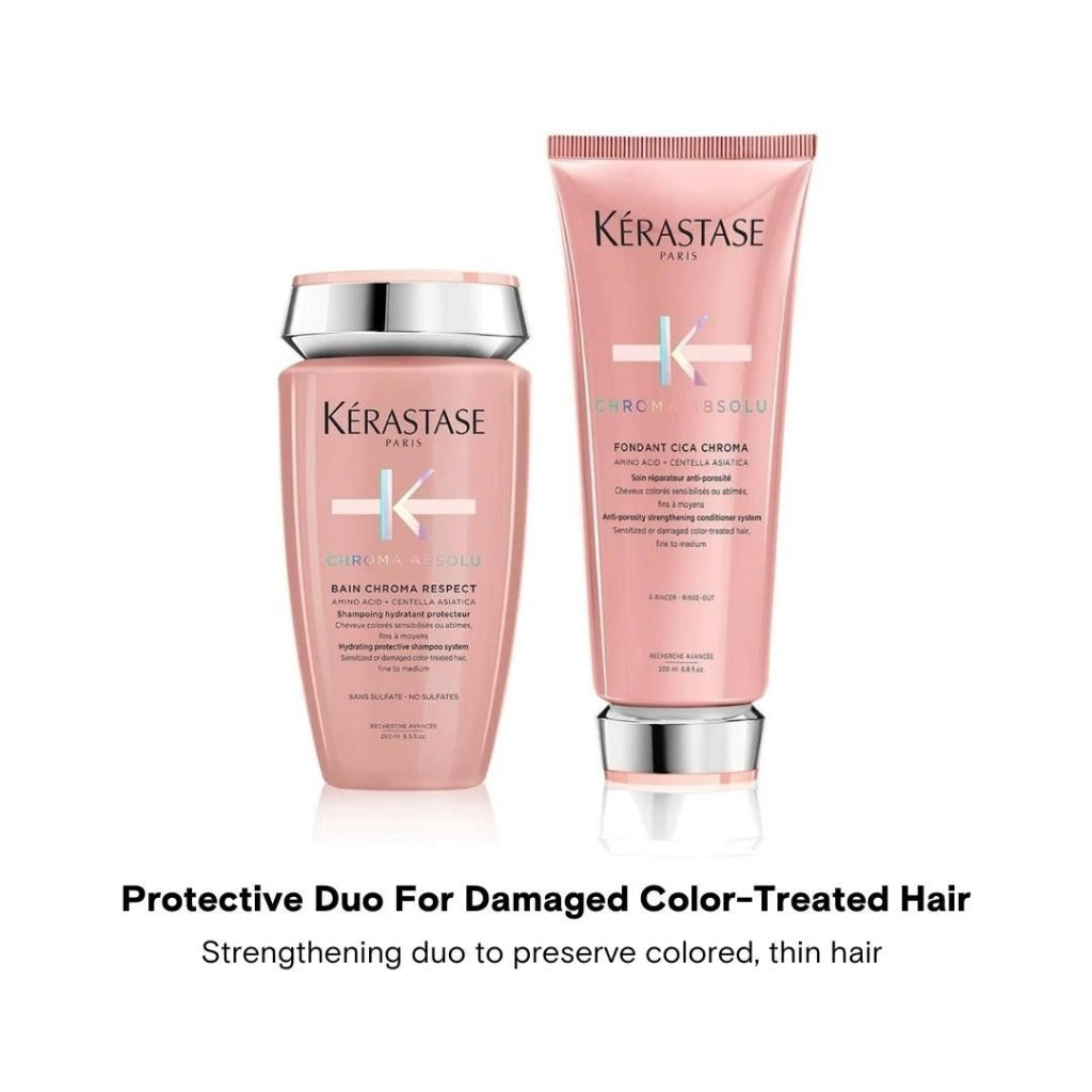 Kérastase Chroma Absolu Sulfate-Free Shampoo & Conditioner Duo (Thin Hair) - HairMNL