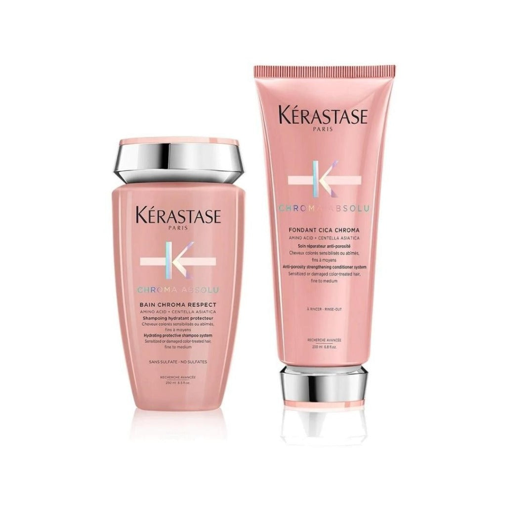 Kérastase Chroma Absolu Sulfate-Free Shampoo & Conditioner Duo (Thin Hair) - HairMNL