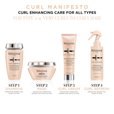Kérastase Curl Manifesto Curl Enhancing Ritual for Very Curly to Coily Hair