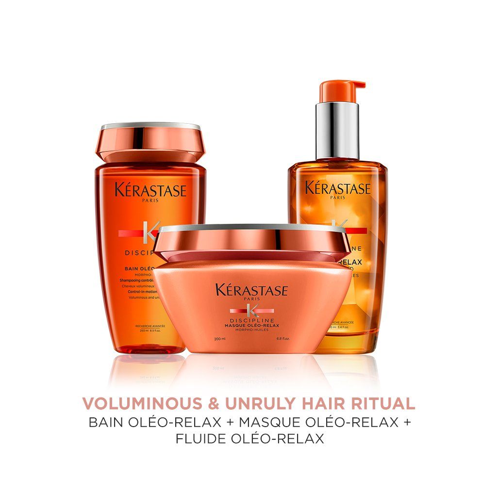 HairMNL Kérastase Discipline Oléo-Relax Voluminous and Unruly Masque Hair Ritual