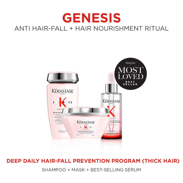 Kérastase Genesis Dual Anti Hair-Fall Ritual (Thick Hair)