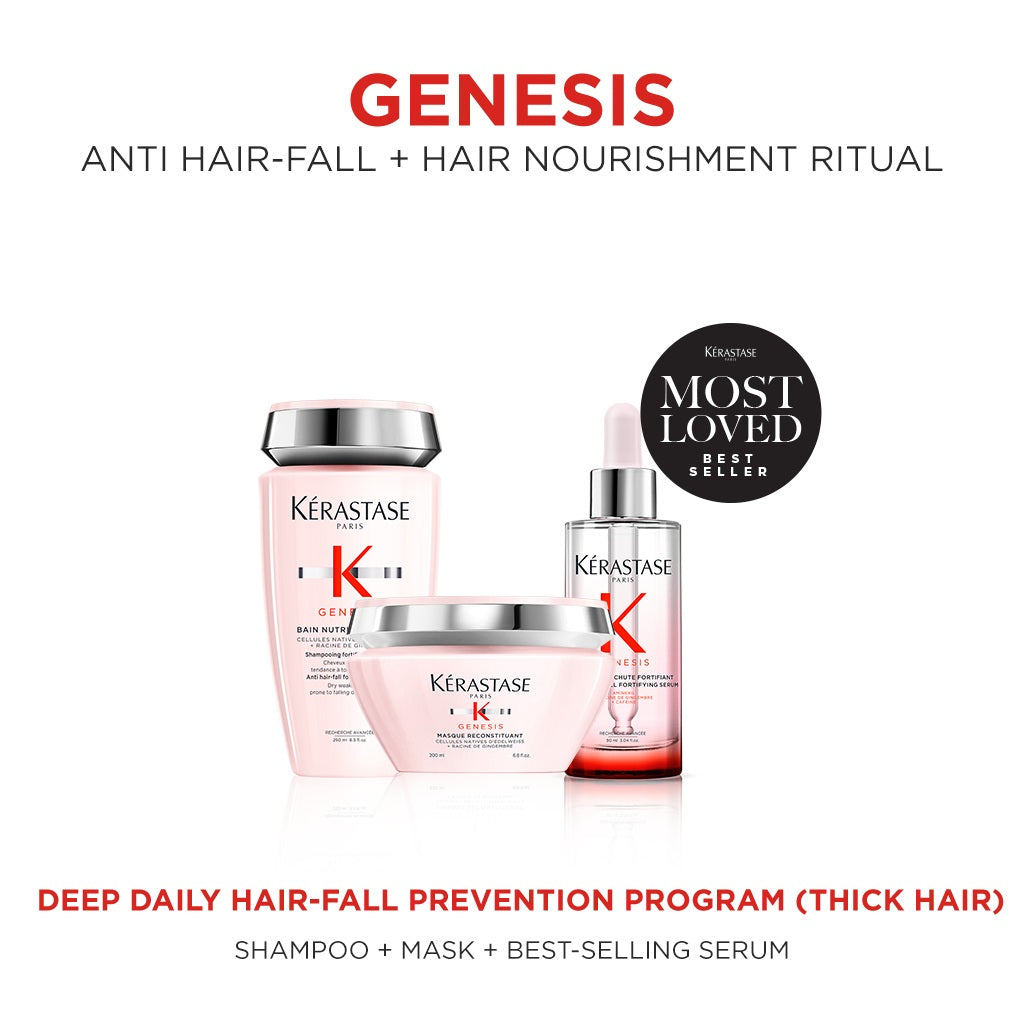 HairMNL Kérastase Genesis Dual Anti Hair-Fall Ritual (Thick Hair)
