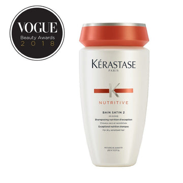 HairMNL Kérastase Nutritive Satin 2 Shampoo 250ml - For dry, sensitised hair