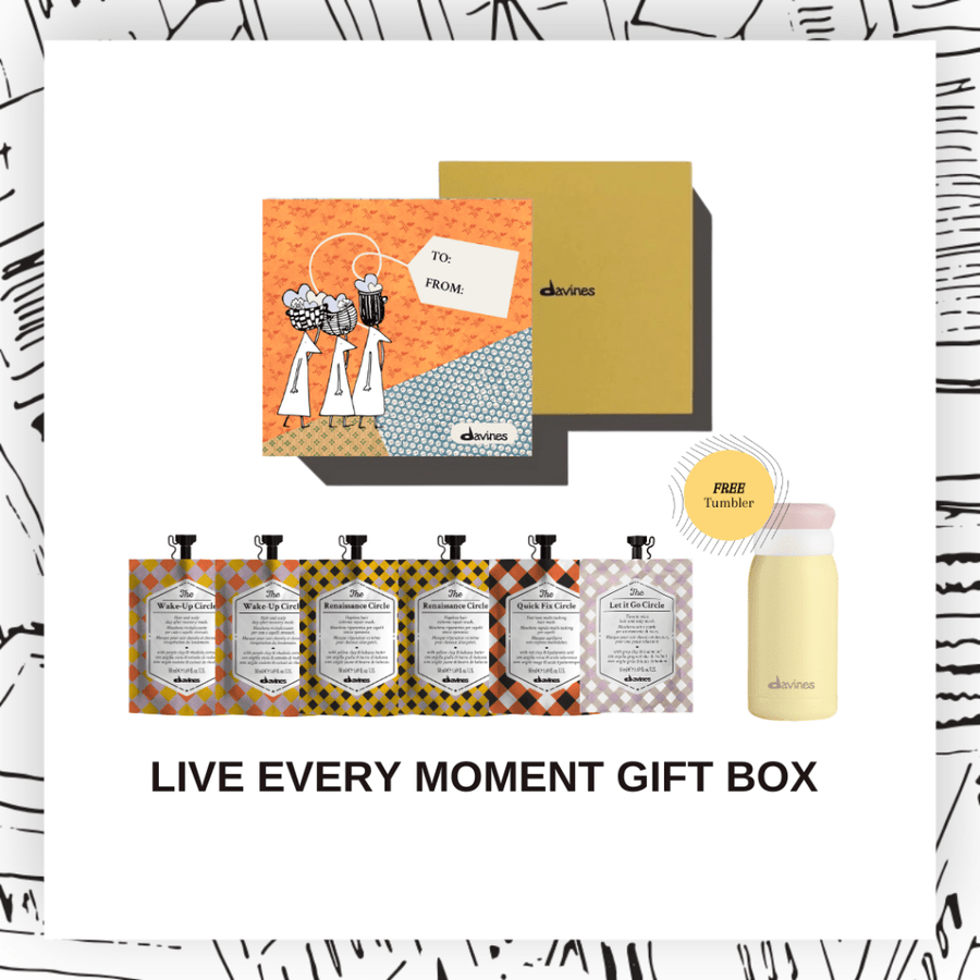 HairMNL Davines The Circle Chronicles Live Every Moment Holiday Gift Set