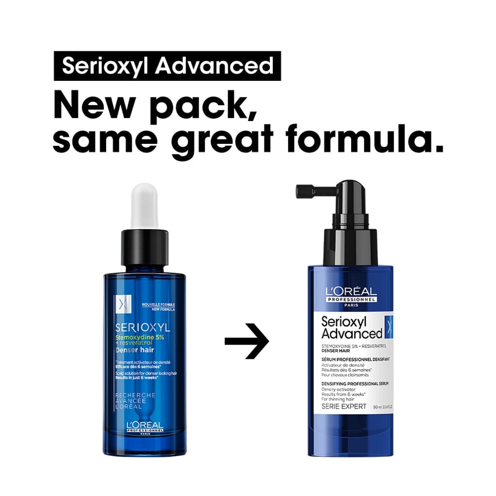 HairMNL L'Oréal Professionnel Serioxyl Advanced Denser Hair Serum 3-Month Program Set