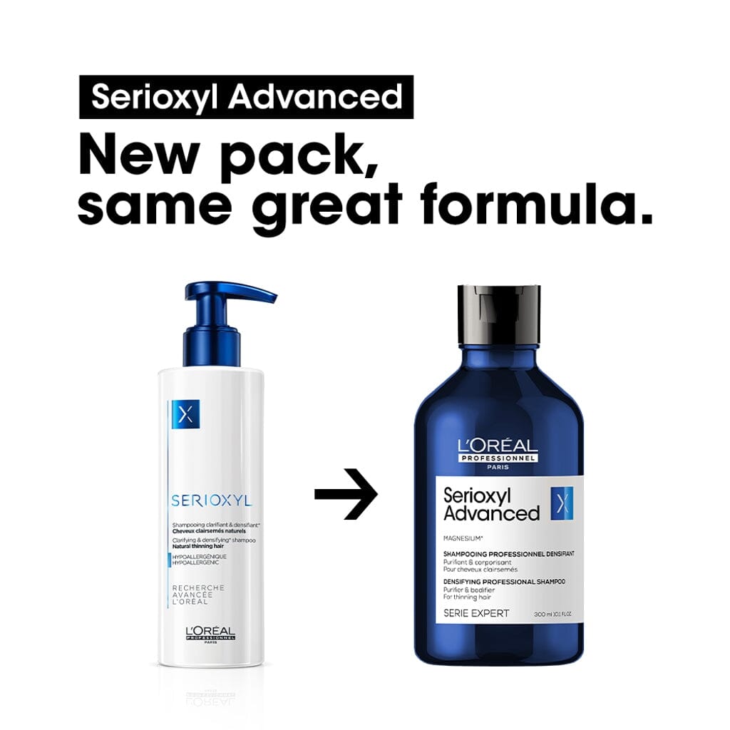HairMNL L'Oréal Professionnel Serioxyl Advanced Densifying Shampoo 300ml New pack same great formula