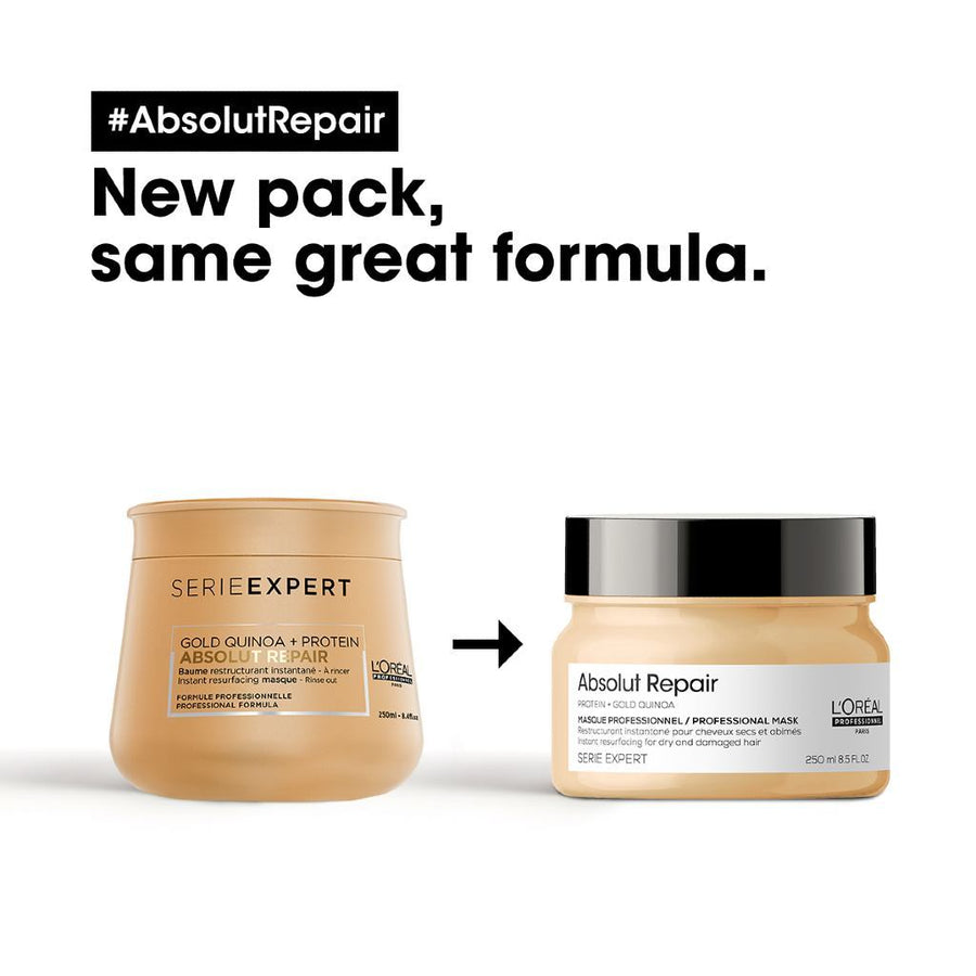 HairMNL L'Oréal Professionnel Serie Expert Absolut Repair Gold Masque 250ml