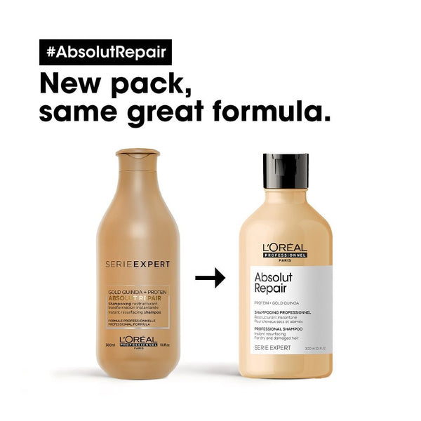 L'Oreal Serie Expert Absolut Repair Gold Shampoo 500ml - HairMNL