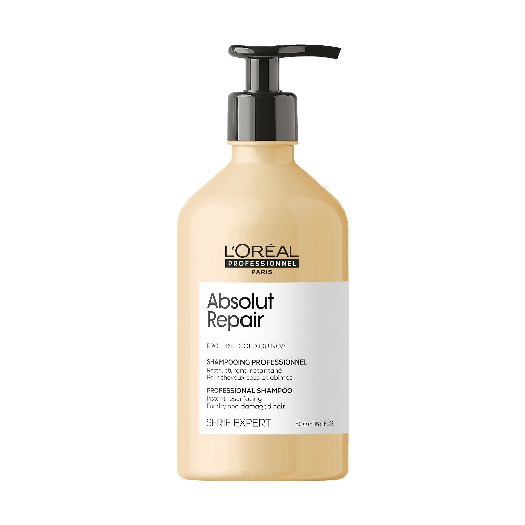 L'Oreal Serie Expert Absolut Repair Gold Shampoo 500ml - HairMNL