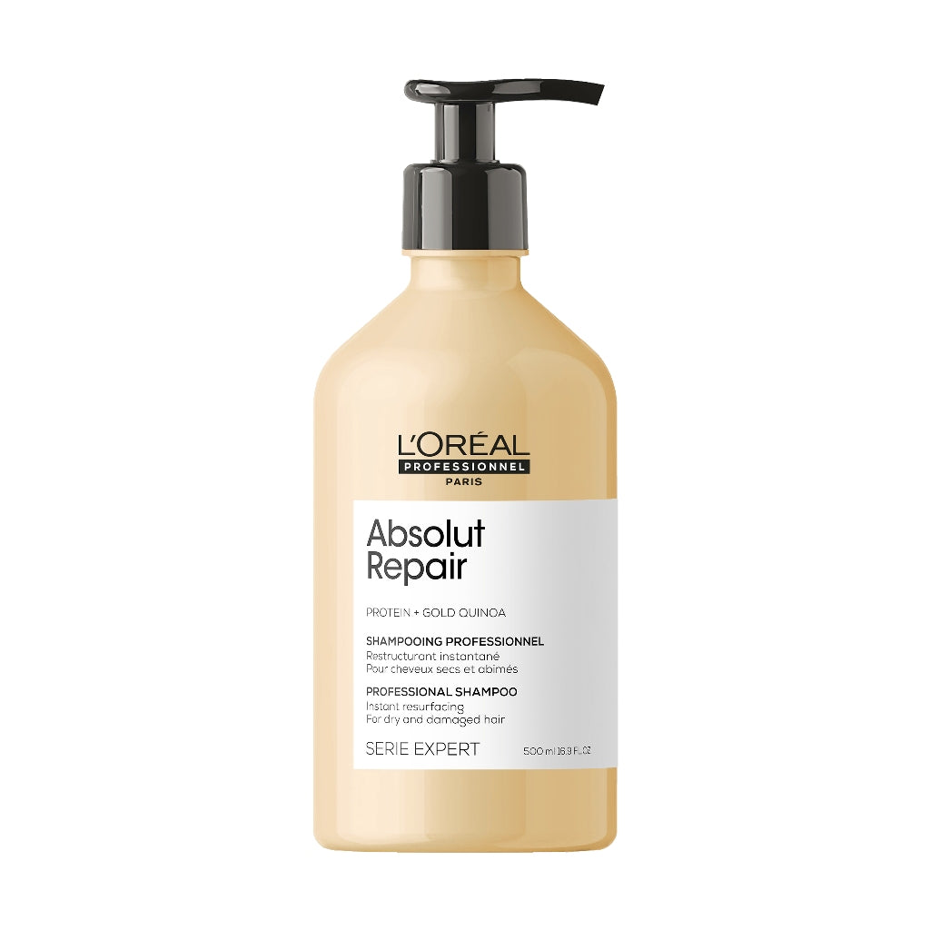 HairMNL L'Oreal Serie Expert Absolut Repair Gold Shampoo 500ml