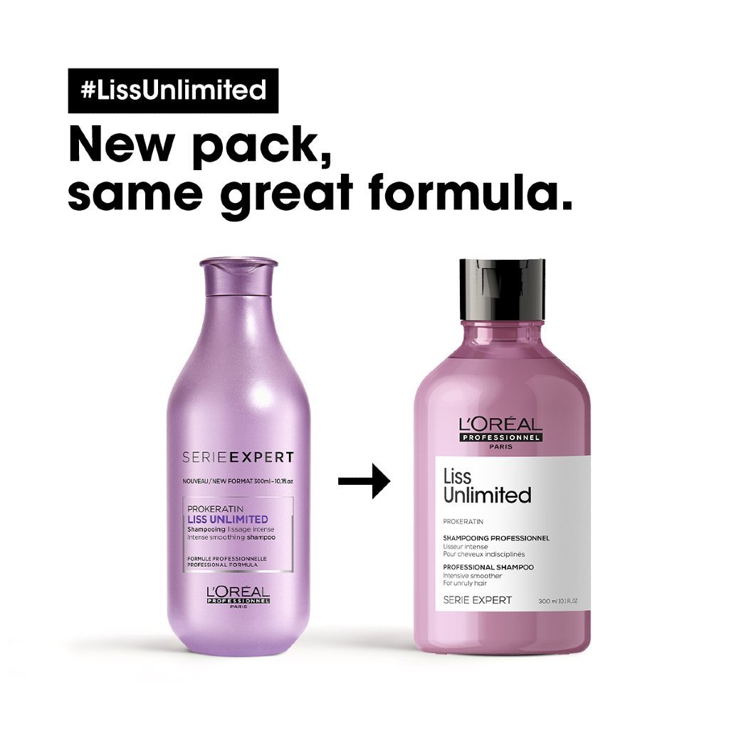 HairMNL L'Oréal Serie Expert ProKeratin Liss Unlimited Shampoo 300ml