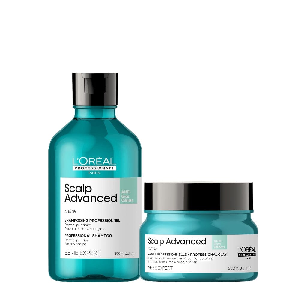 L'Oreal Serie Expert Scalp Advanced Anti-Oiliness Duo Scalp Care L'Oreal Anti-Oiliness Shampoo 300ml + Anti-Oiliness Masque 250ml