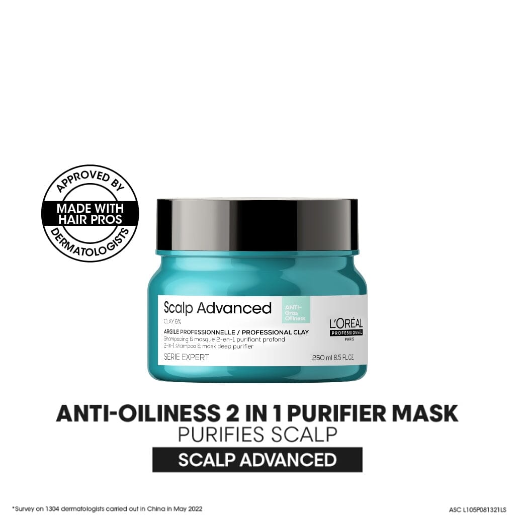 L'Oreal Serie Expert Scalp Advanced Anti-Oiliness Masque 250ml Scalp Care L'Oreal