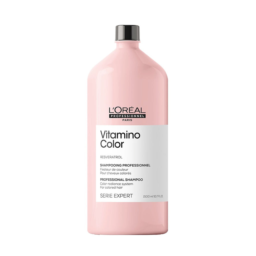 HairMNL L'Oréal Serie Expert Vitamino Color Resveratrol Shampoo 1500ml New